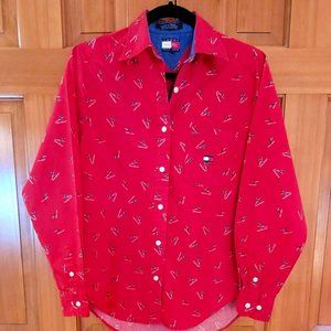 Tommy Hilfiger Red Skier Shirt - Size 4